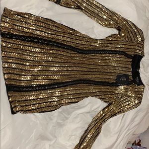 Black and gold HERA collection dress size L